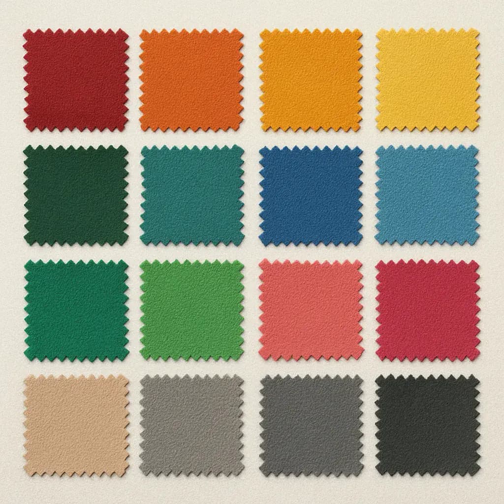 Seasonal color analysis chart showing Spring, Summer, Autumn, and Winter palettes