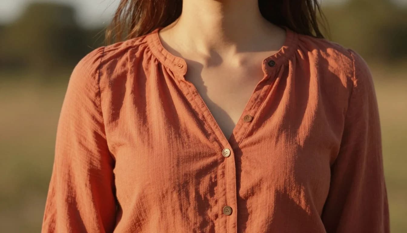 How to Wear Blouses with Warm Undertones