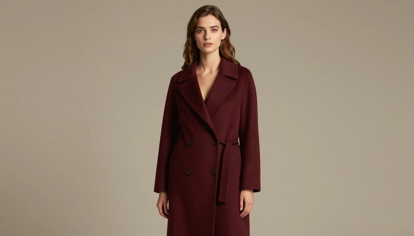 How to Style Your Coat as a Brunette