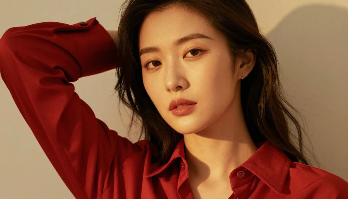 How to wear best colors for chinese skin | work with your warm glow — pairing warm true red, vermilion, hot coral near the face