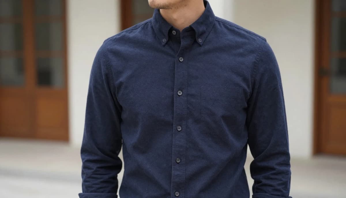 How to wear best colors for men with blue eyes | men's color guide — pairing navy, denim blue, steel blue near the face