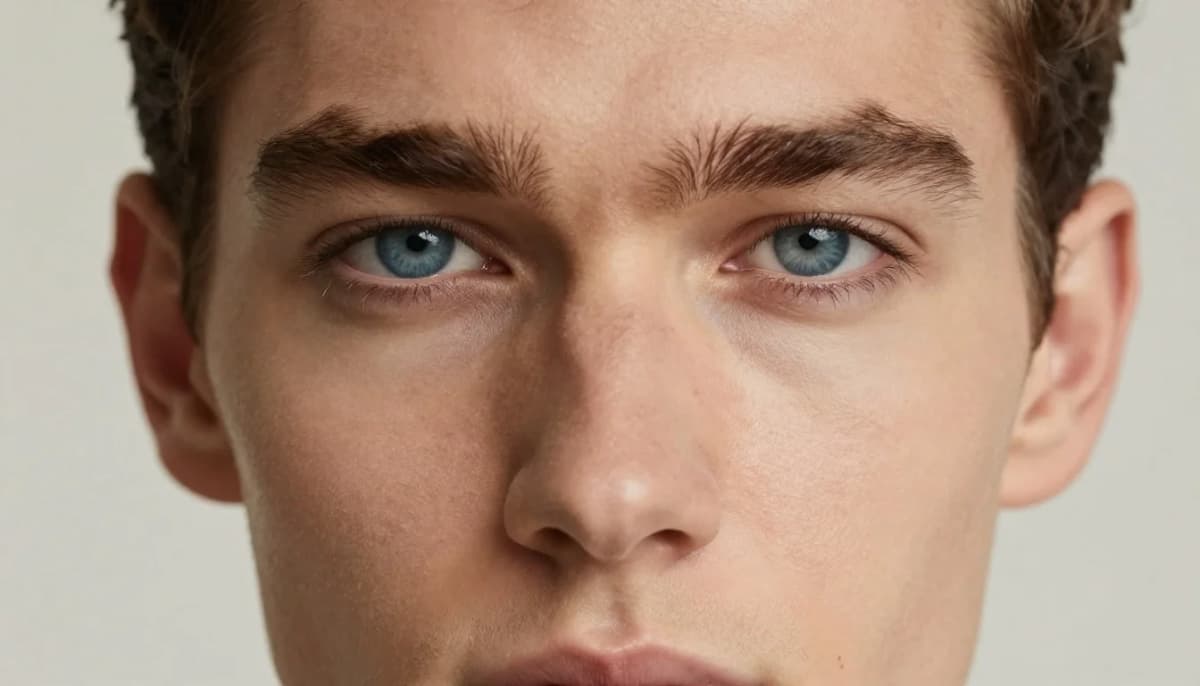 Best Colors for Men with Blue Eyes | Men's Color Guide — flattering shades including navy, denim blue, steel blue, slate blue