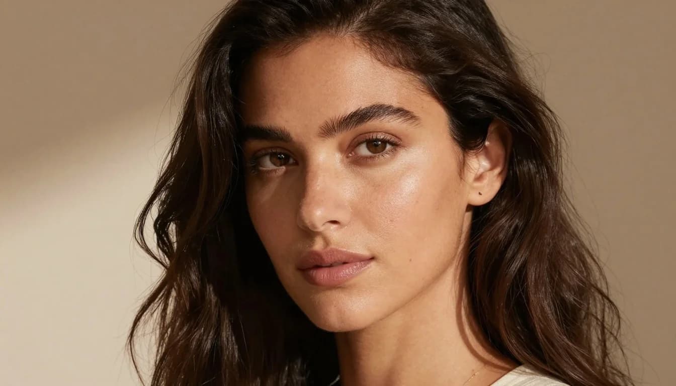 The Logic Behind Olive Skin and Dark Hair