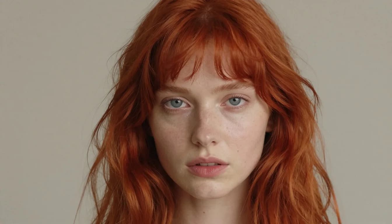Why Red Hair Changes Color Rules for Pale Skin