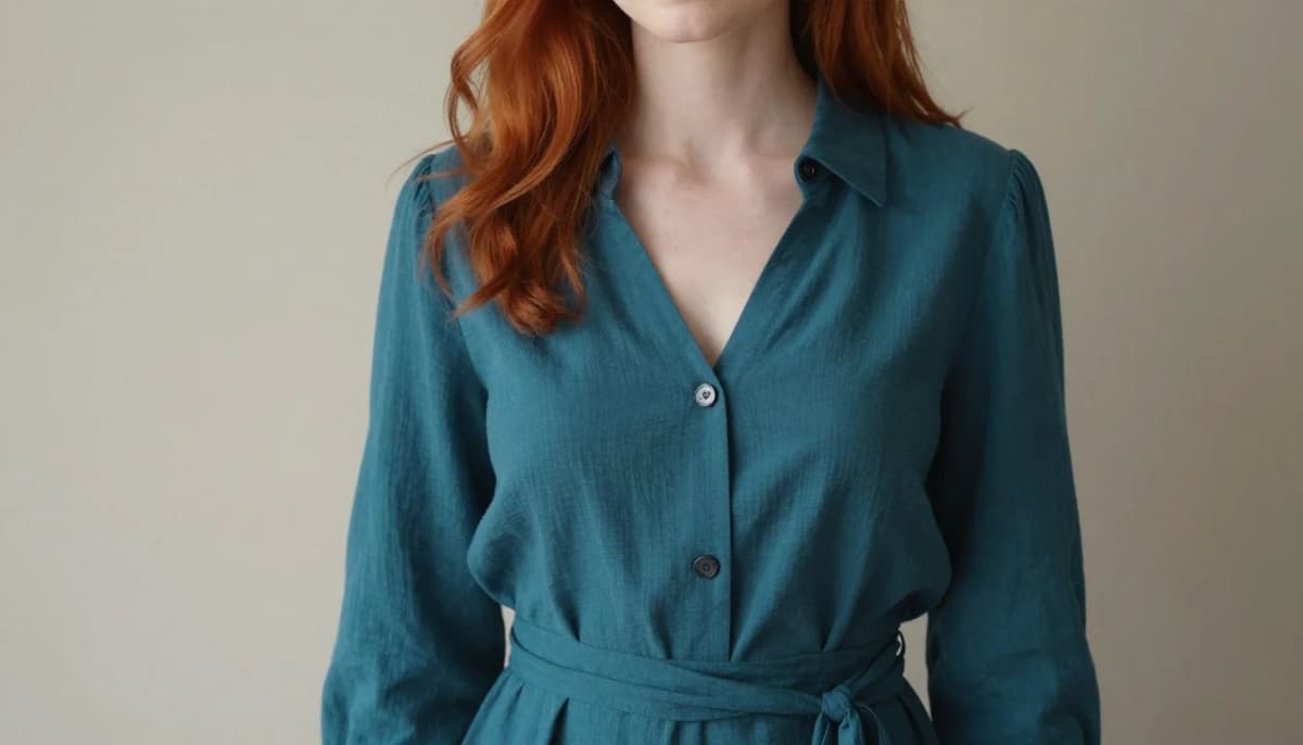 How to wear best colors for red hair and pale skin | warm glow guide — pairing forest green, warm emerald, olive green near the face