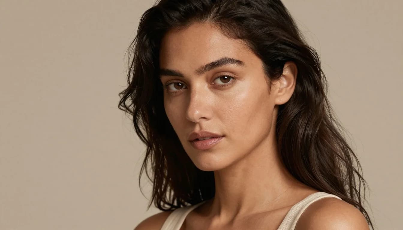 Why Dark Hair Changes Everything for Tan Skin