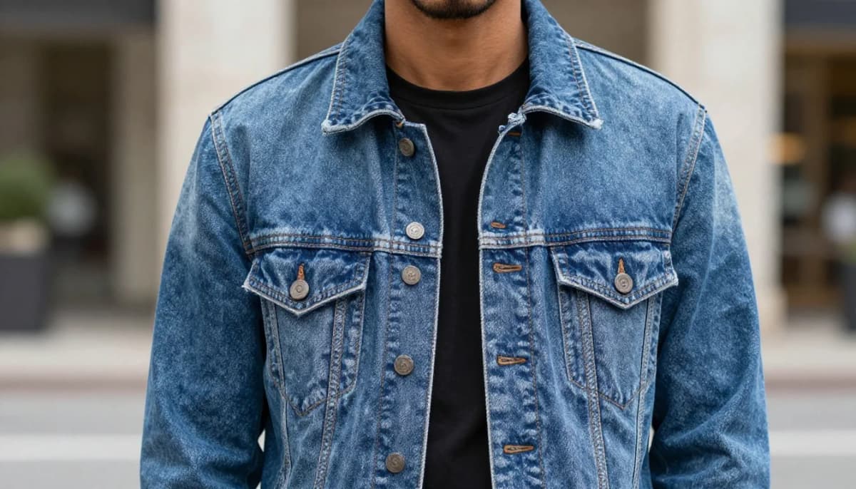 Wearing Denim with Olive Skin