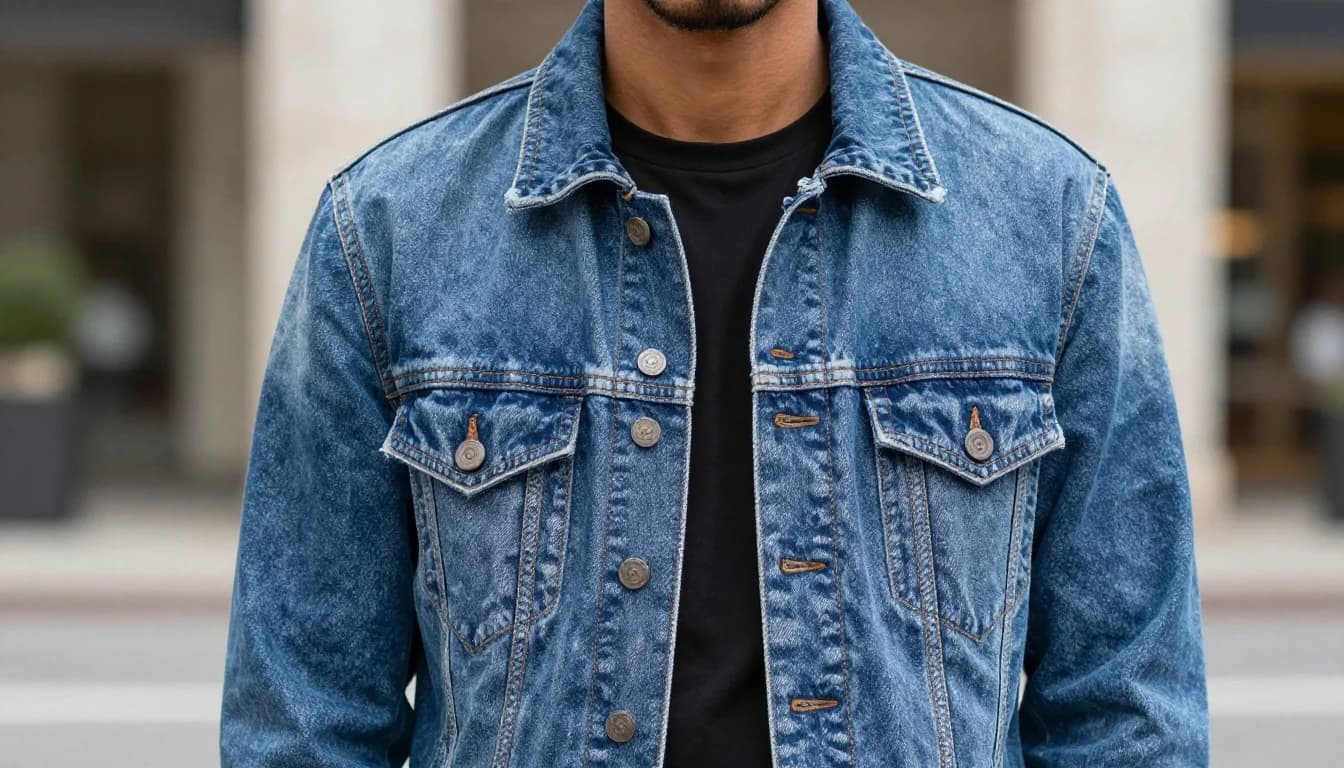 Wearing Denim with Olive Skin