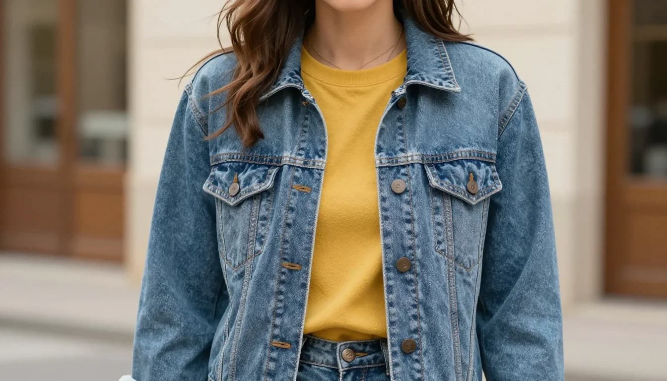 Wearing Denim with Warm Undertones