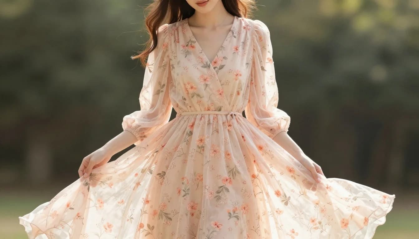 How to Wear Dresses as a Light Spring