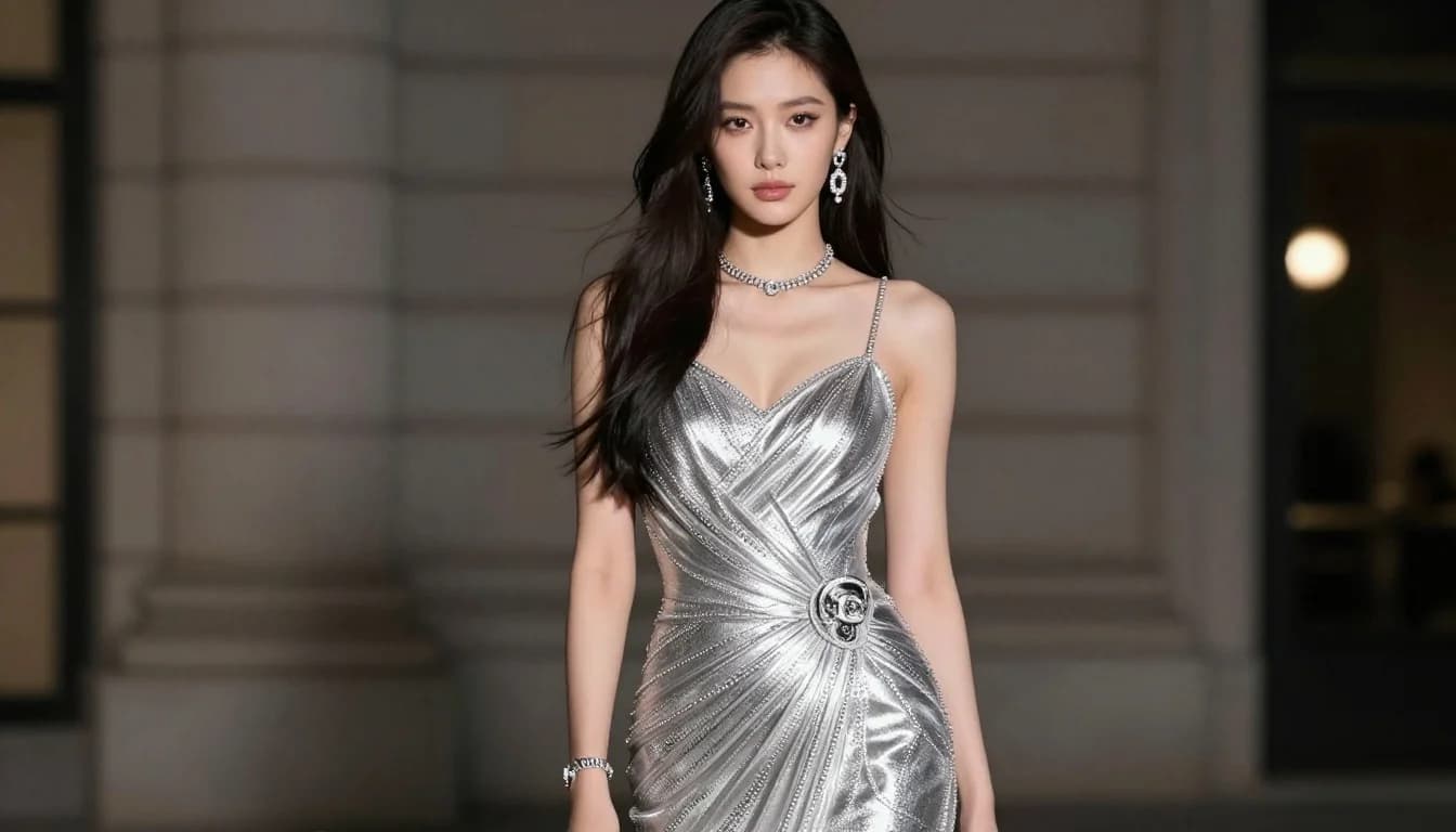 How to Wear Metallics with Cool Undertones