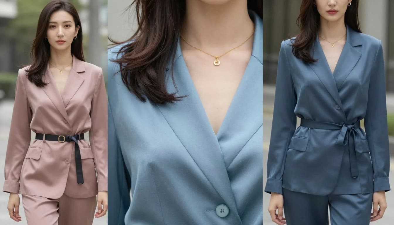 How to Wear Silk Well with Cool Undertones