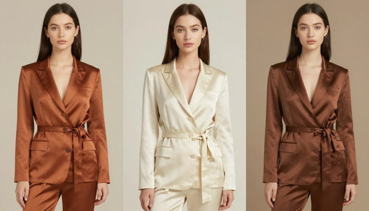 How to Wear Silk Well with Pale Skin