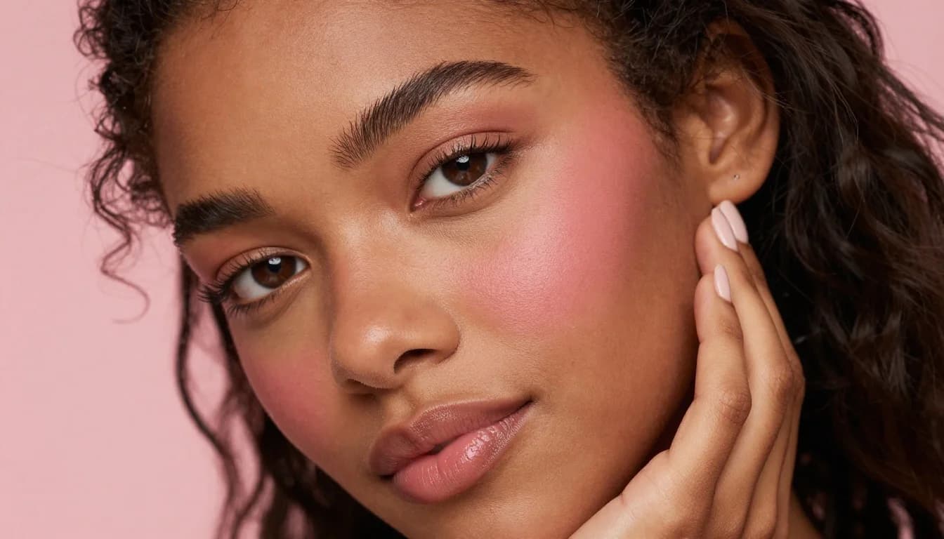How to Apply Blush on Dark Skin