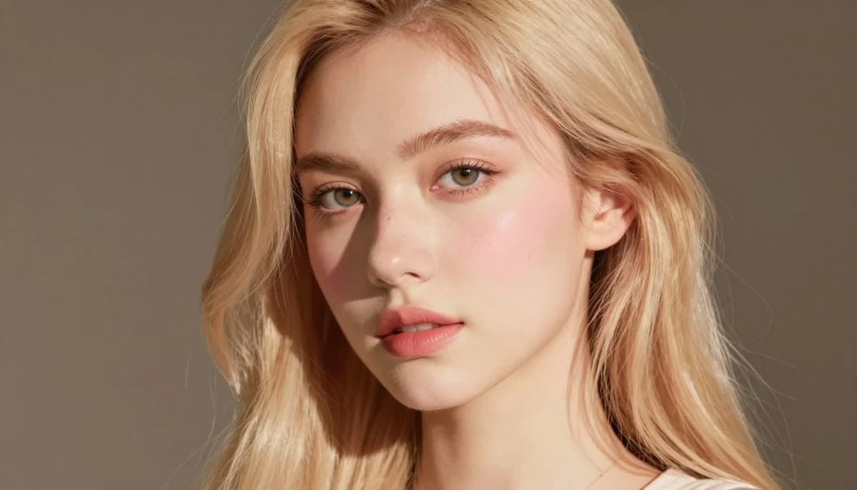 Mejores Colores para Rubio Fresa: Guía de Estilo — flattering shades including rosa rubor, melocotón cálido, albaricoque suave, coral pálido