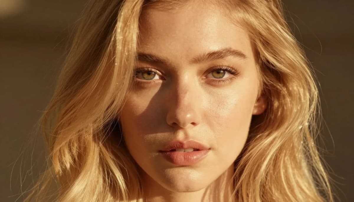 Mejores Colores para Rubio Miel: Guía de Estilo — flattering shades including terracota cálida, coral tostado, melocotón cálido, óxido suave