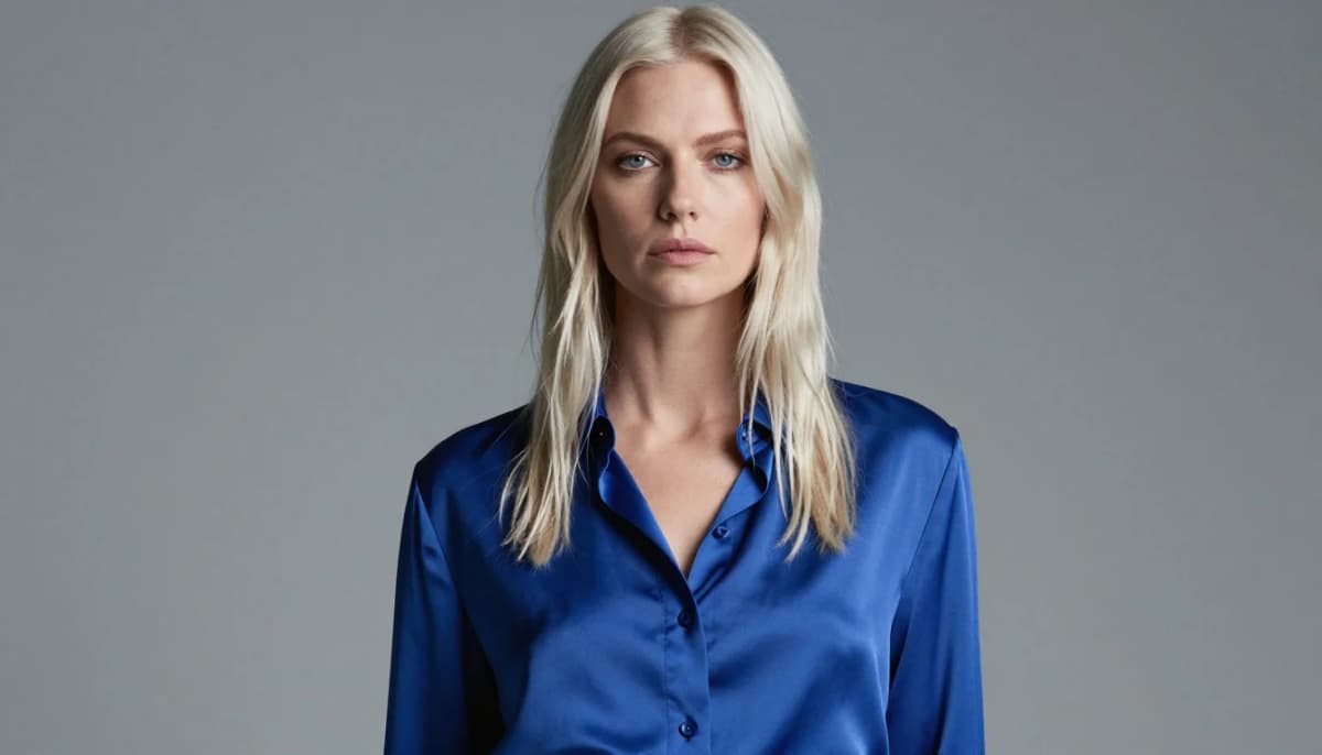 How to wear mejores colores para rubio platino: guía completa — pairing azul zafiro, amatista profundo, cerceta medianoche near the face