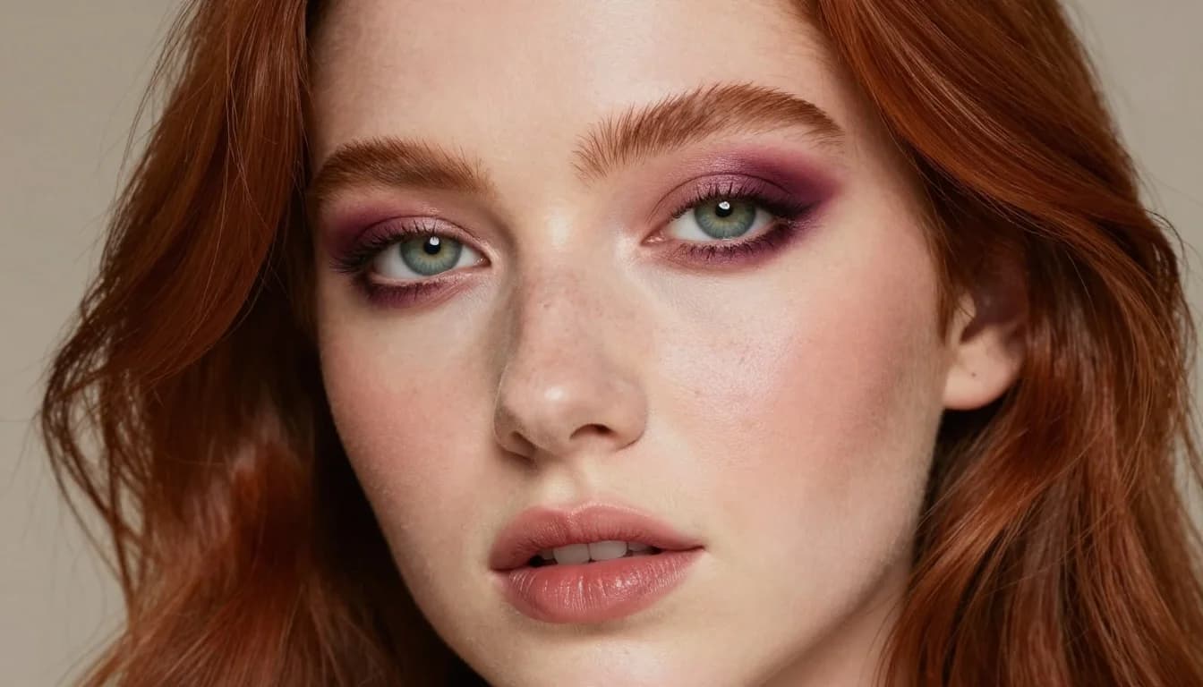 How to Apply Eye Makeup for Green Eyes and Red Hair