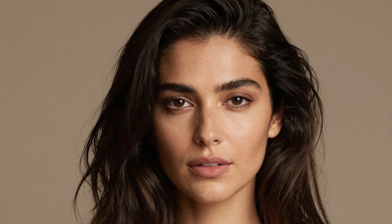 How Dark Hair Changes What Makeup Does