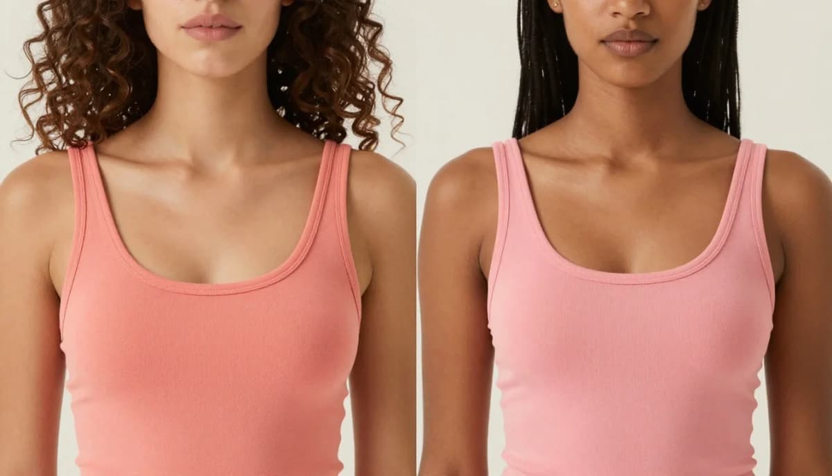 Komu pasuje różowy? Najlepsze odcienie dla Ciebie — flattering shades including ciepły koral, brzoskwiniowy róż, miękki łosoś, ciepła róża