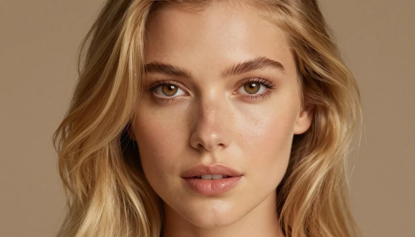 Dlaczego blond włosy z brązowymi oczami tworzą ciepłą dynamikę kolorystyczną