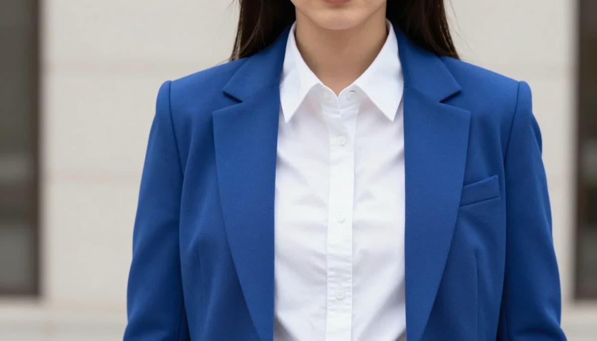 How to wear najlepsze kolory dla ciemnych oczu — przewodnik kolorystyczny — pairing królewski niebieski, szmaragd, fuksja near the face