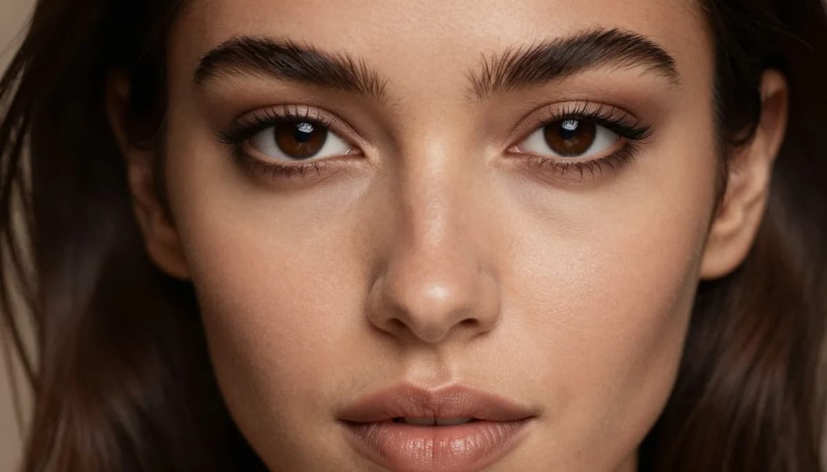Najlepsze kolory dla ciemnych oczu — przewodnik kolorystyczny — flattering shades including królewski niebieski, szmaragd, fuksja, głęboki teal