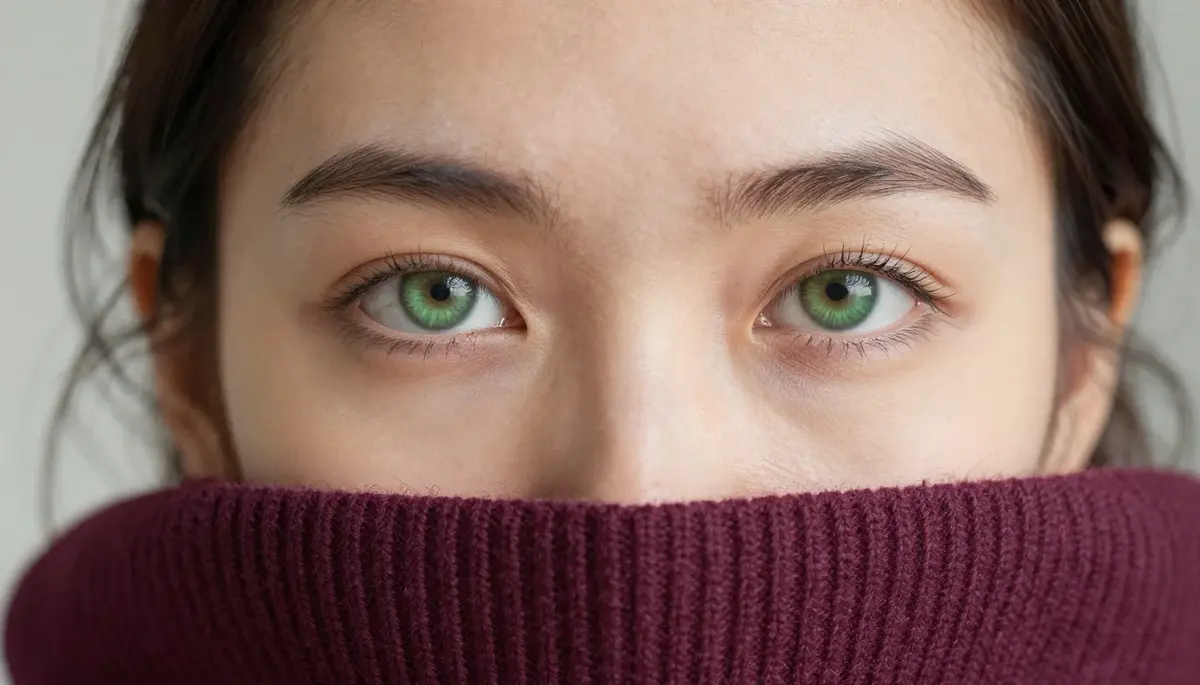 Najlepsze kolory dla jasnej cery i zielonych oczu — flattering shades including głęboki bakłażan, bogaty fiolet, atramentowa śliwka, chłodny burgund-fiolet