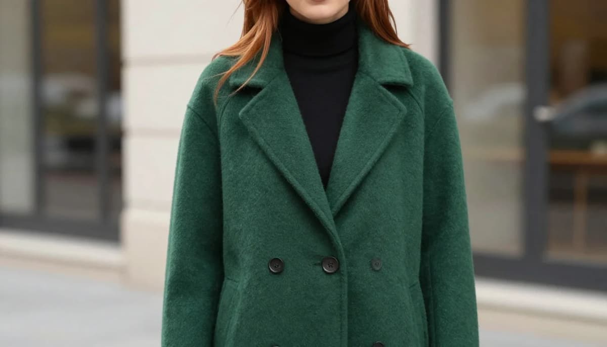 How to wear najlepsze kolory dla kasztanowych włosów — przewodnik — pairing leśna zieleń, oliwkowy, myśliwski zielony near the face