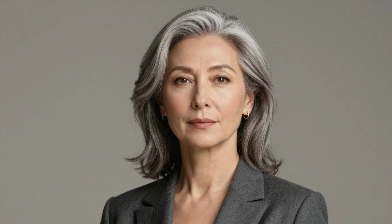 Dlaczego siwe włosy zmieniają całą paletę kolorów