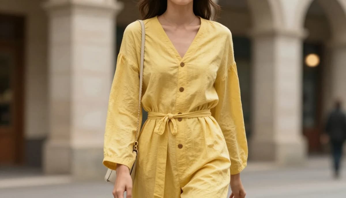How to wear spring outfits for olive skin — pairing vivid coral, clear warm coral-pink, bright apricot near the face