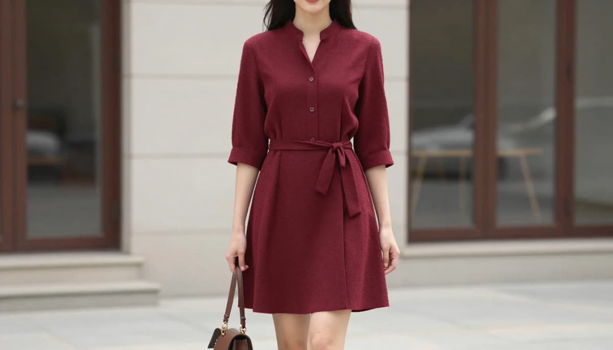 How to wear what skin tone suits burgundy? | find your shade — pairing true burgundy, cool wine, deep aubergine-red near the face