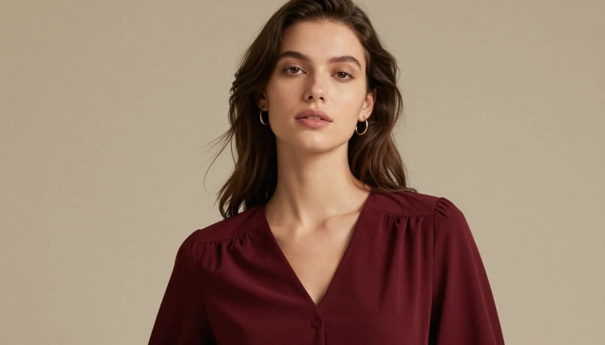What Skin Tone Suits Burgundy? | Find Your Shade — flattering shades including true burgundy, cool wine, deep aubergine-red, cool oxblood-purple