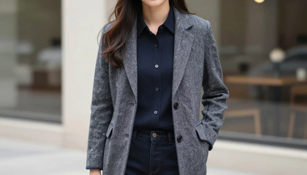 How to wear what skin tone suits navy? | color guide — pairing true navy, ink navy, midnight navy near the face
