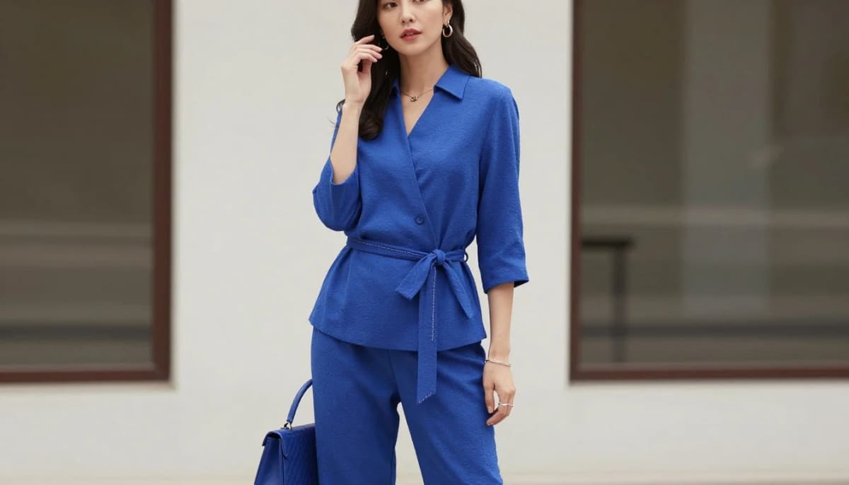 How to wear what skin tone suits royal blue? | color guide — pairing true royal blue, cobalt, sapphire blue near the face