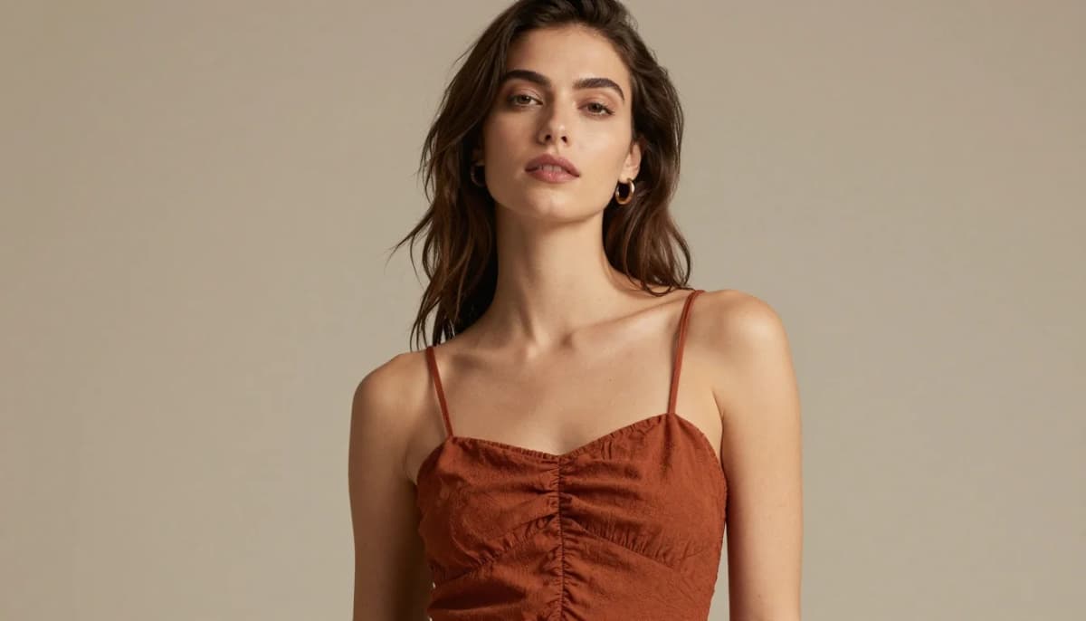 What Skin Tone Suits Rust? | Earthy Red Guide — flattering shades including true rust, spice red, deep terracotta, warm brick