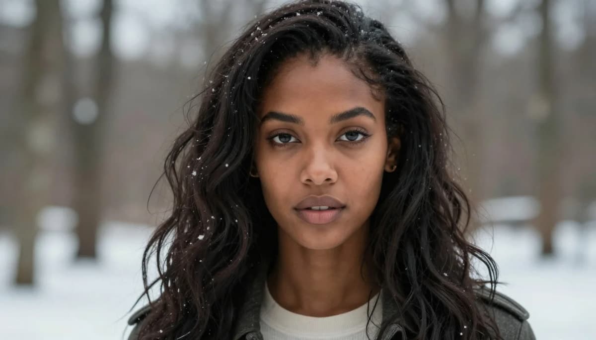 Why Color Choice Transforms Dark Skin in Winter