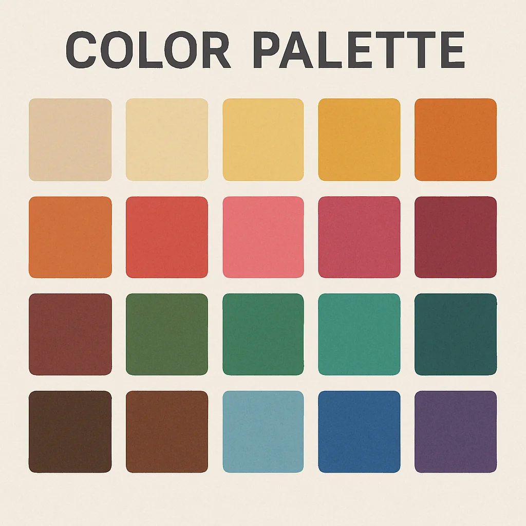 16 season color analysis system guide showing all seasonal color palettes for personal styling 16 season color analysis system guide showing all seasonal color palettes for personal styling