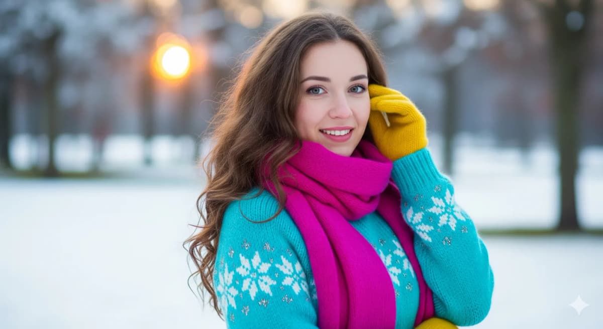 Bright Winter color palette featuring bold, saturated colors like electric turquoise, hot pink, and coral for seasonal color analysis Bright Winter color palette featuring bold, saturated colors like electric turquoise, hot pink, and coral for seasonal color analysis