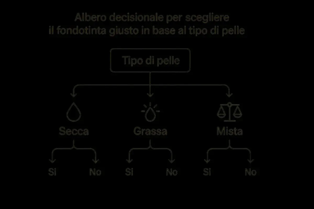 Guida visiva sottotono pelle Guida visiva ai sottotoni della pelle: freddo, caldo e neutro per scegliere il fondotinta
