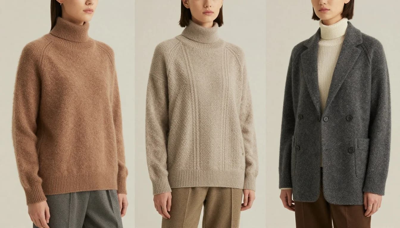 How to Wear Cashmere Well with Cool Undertones