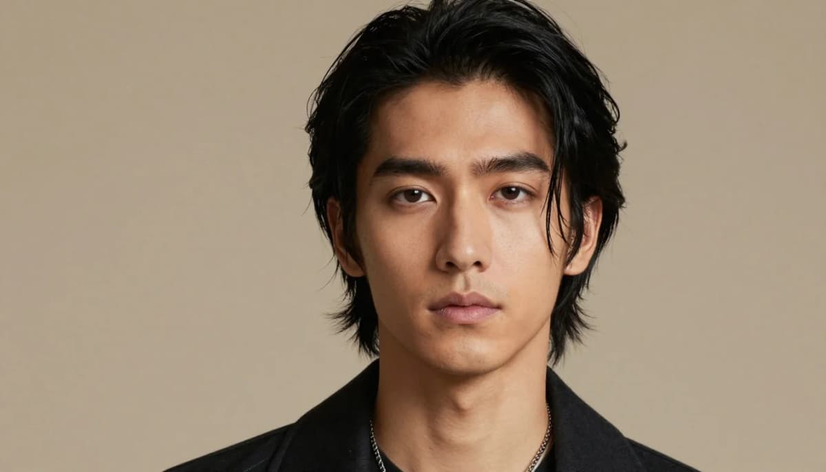 Best Colors for Men with Black Hair | Men's Color Guide Best Colors for Men with Black Hair | Men's Color Guide — flattering shades including optical white, pure white, cool ice blue, crisp pale grey