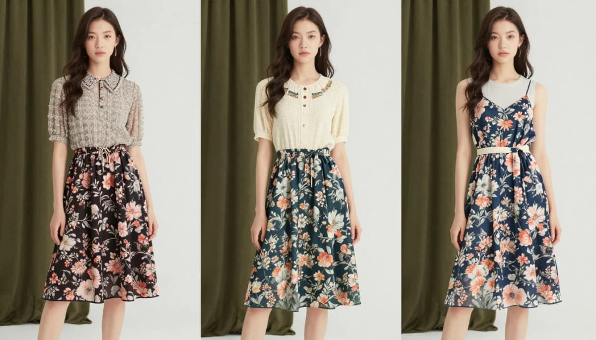 How to Style Florals with Pale Skin