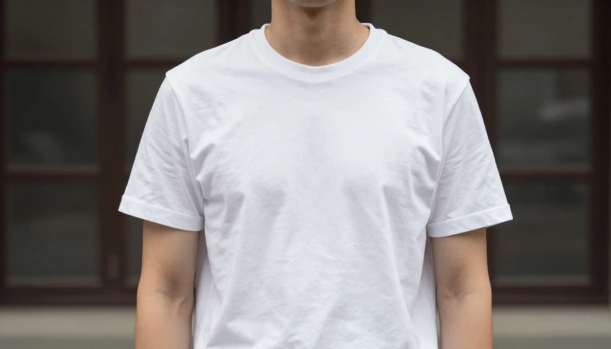 How to Wear a White T-Shirt with Cool Undertones