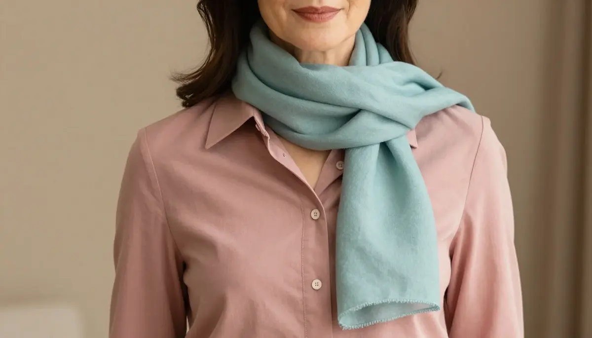 How to wear: Colors That Flatter Mature Skin | Expert Guide How to wear colors that flatter mature skin | expert guide — pairing soft coral, warm peach, dusty rose near the face