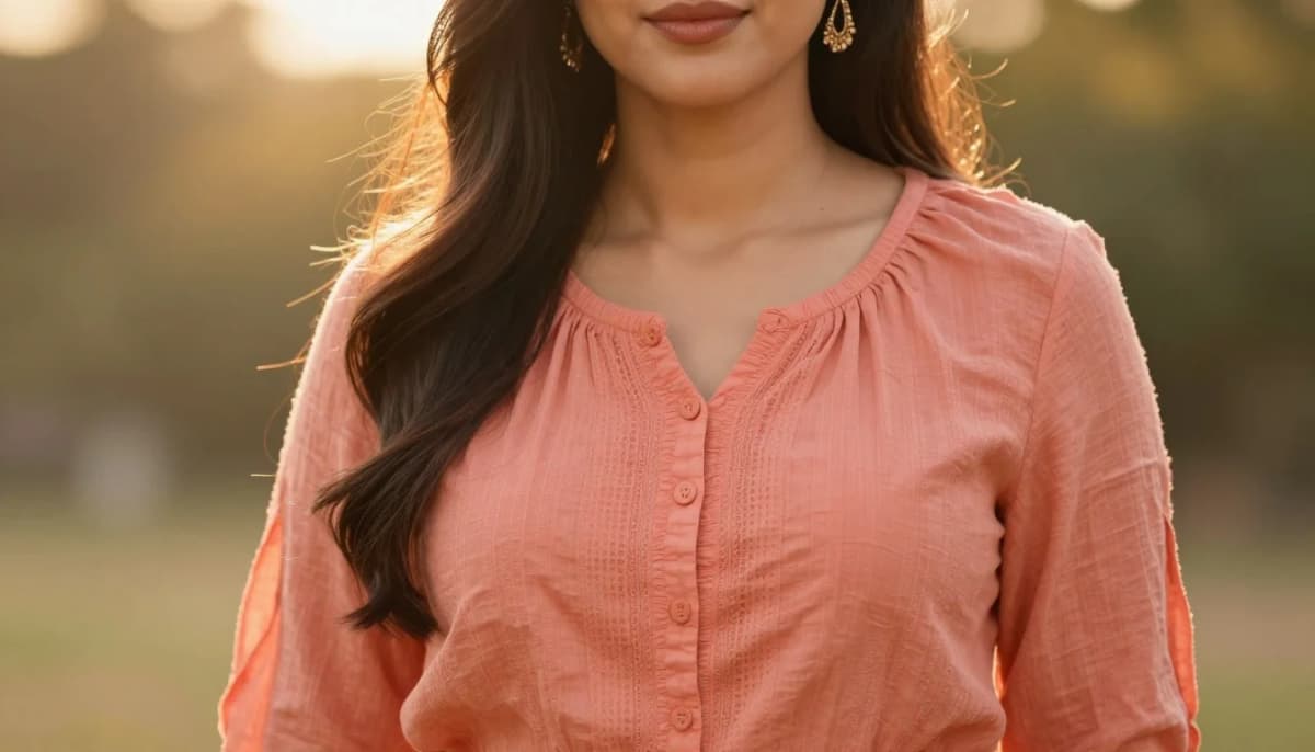 How to wear: Engagement Photo Outfit Colors for Warm Undertones How to wear engagement photo outfit colors for warm undertones — pairing warm terracotta, soft rust, camel near the face
