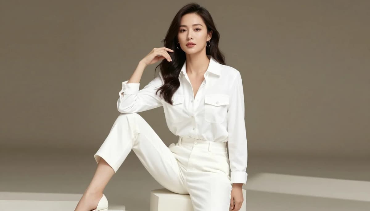 How to Wear White How to Wear White — flattering shades including warm ivory, cream, off-white with yellow, golden white
