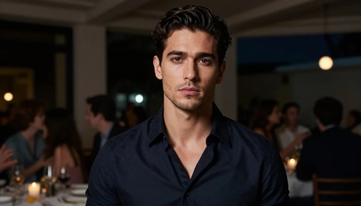 Men's Date Night Outfits for Cool Undertones | Style Guide Men's Date Night Outfits for Cool Undertones | Style Guide — flattering shades including deep navy, true charcoal, true black, cool dark grey
