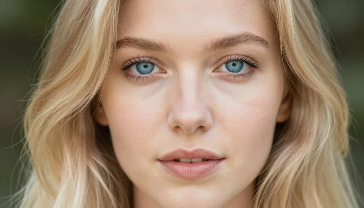 Najlepsze kolory dla blond włosów i niebieskich oczu Najlepsze kolory dla blond włosów i niebieskich oczu — flattering shades including midnight navy, głęboki teal, stalowy błękit, kobalt