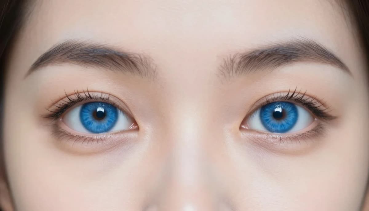 Najlepsze kolory dla niebieskich oczu — przewodnik kolorystyczny Najlepsze kolory dla niebieskich oczu — przewodnik kolorystyczny — flattering shades including ciepła miedź, palony pomarańcz, rdza, terakota
